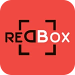 red box android application logo